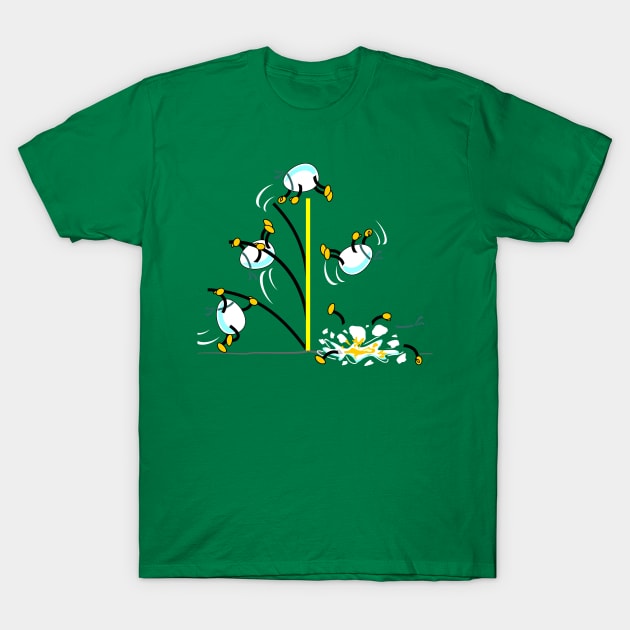 Egg Sports Academy- Pole Vault T-Shirt by Hydra